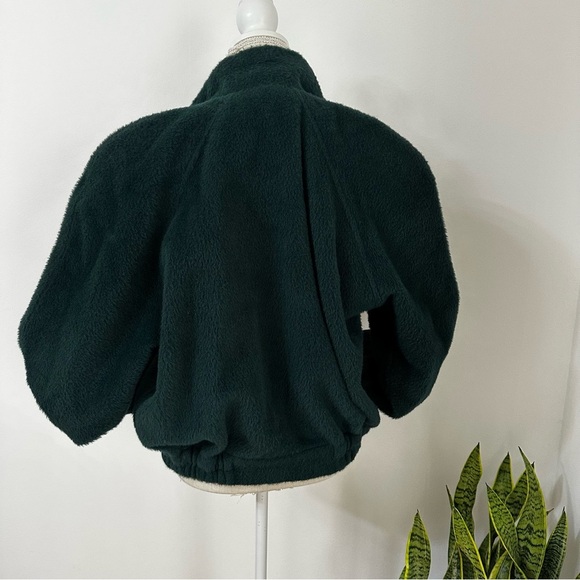 The Peruvian Connection Alpaca & Wool Dark Green Jacket Vintage - Picture 3 of 13